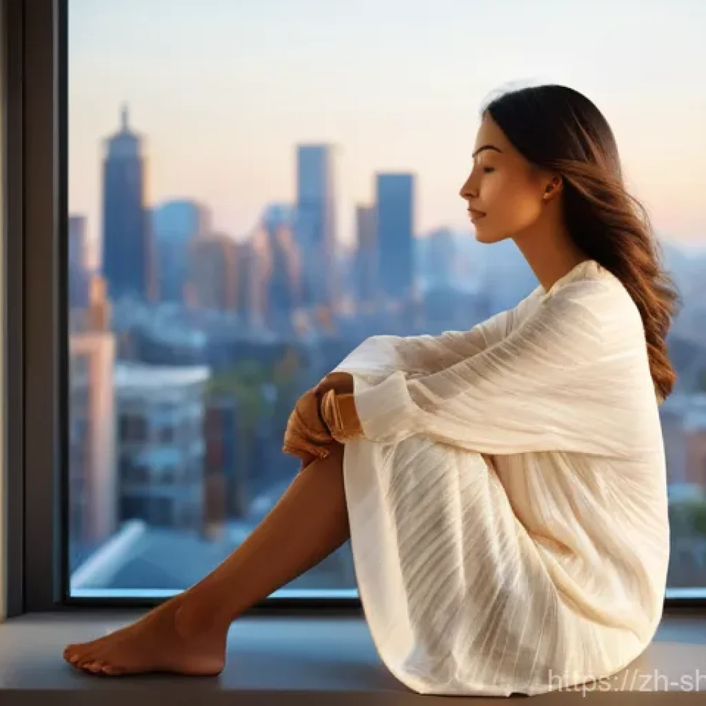 무속의 현대적 의미 - **Prompt 1: Urban Shamanic Wisdom - Inner Mentor**
    "A modern adult, fully clothed in comfortable...