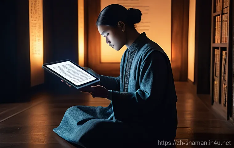 무속과 빙의 치료 후기 - **Prompt 1: The Seeker of Ancient-Modern Wisdom**
    A young adult, dressed in contemporary but mod...