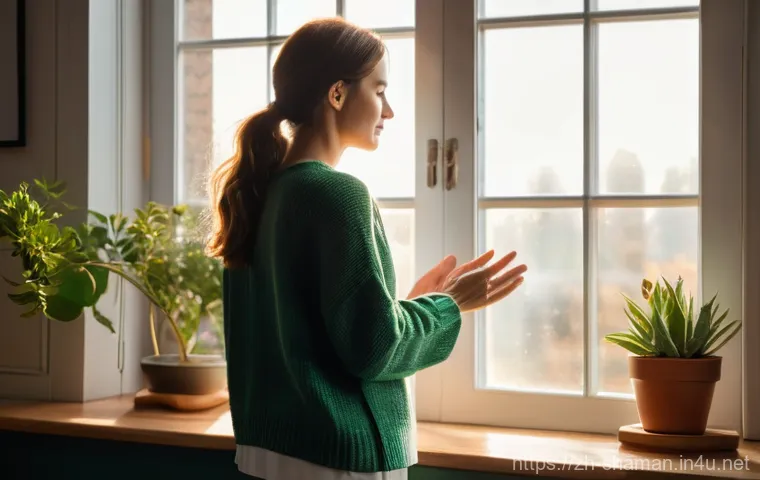 무속 신앙의 초보자 가이드 - **Prompt: Journey to the Power Animal**
    "A person, gender-neutral, wearing practical and modest ...