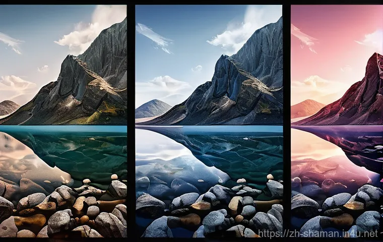 무속 신앙의 젊은 세대 영향 - Here are three detailed image prompts in English: