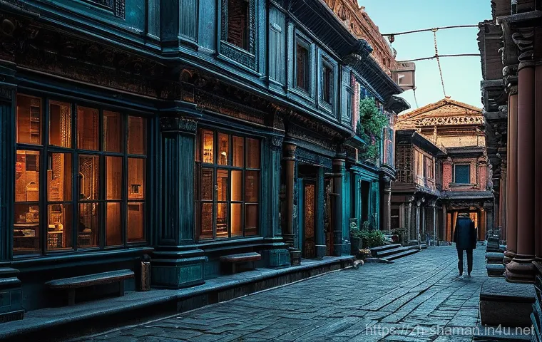 무속 신앙의 젊은 세대 영향 - Here are three detailed image prompts in English: